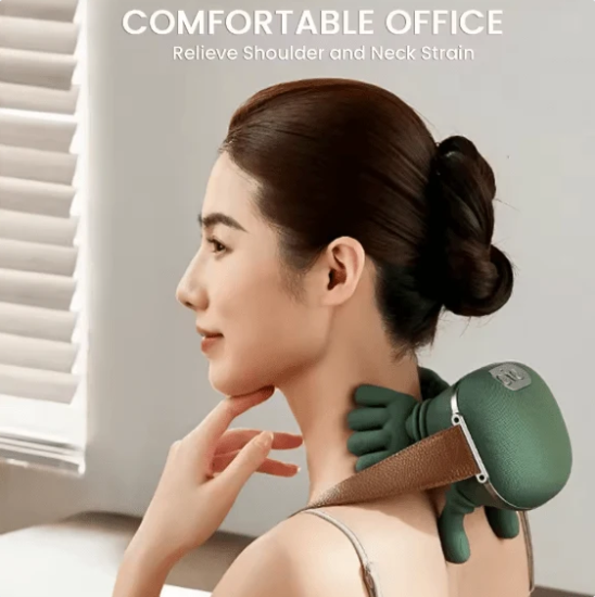 Smart Electric Shoulder & Neck Massager with Heat Therapy in UAE