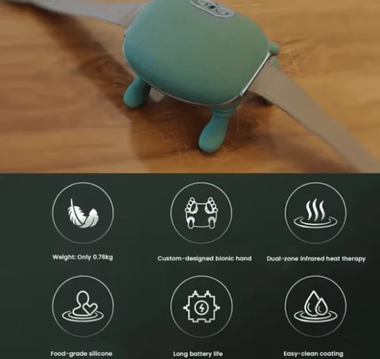 Smart Electric Shoulder & Neck Massager with Heat Therapy in UAE