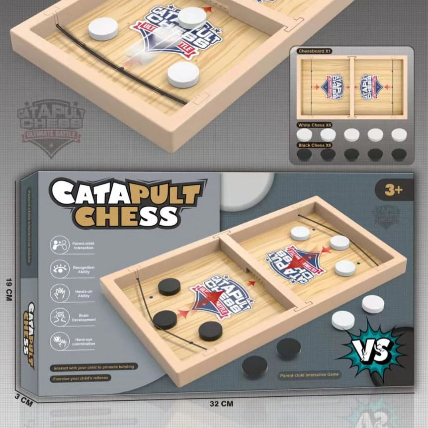 fast-slingshot-catapult-chess-wooden-puck-board-game-hoormart-uae
