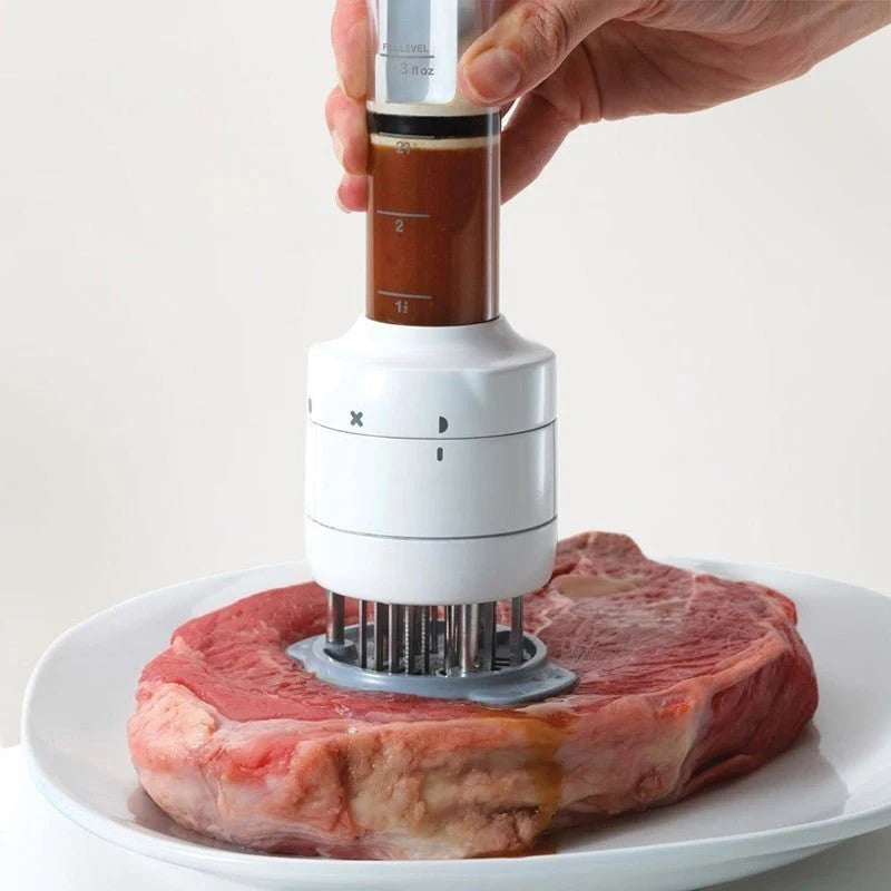 2-in-1 Sauce Injector & Meat Tenderizer