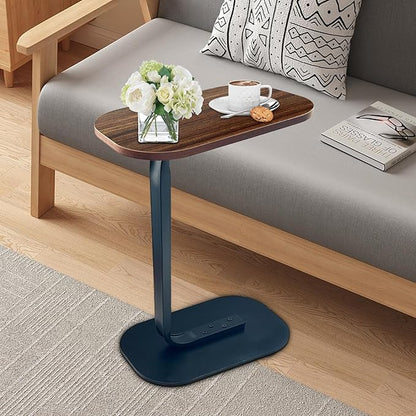 Modern C-Shaped Sofa Side Table